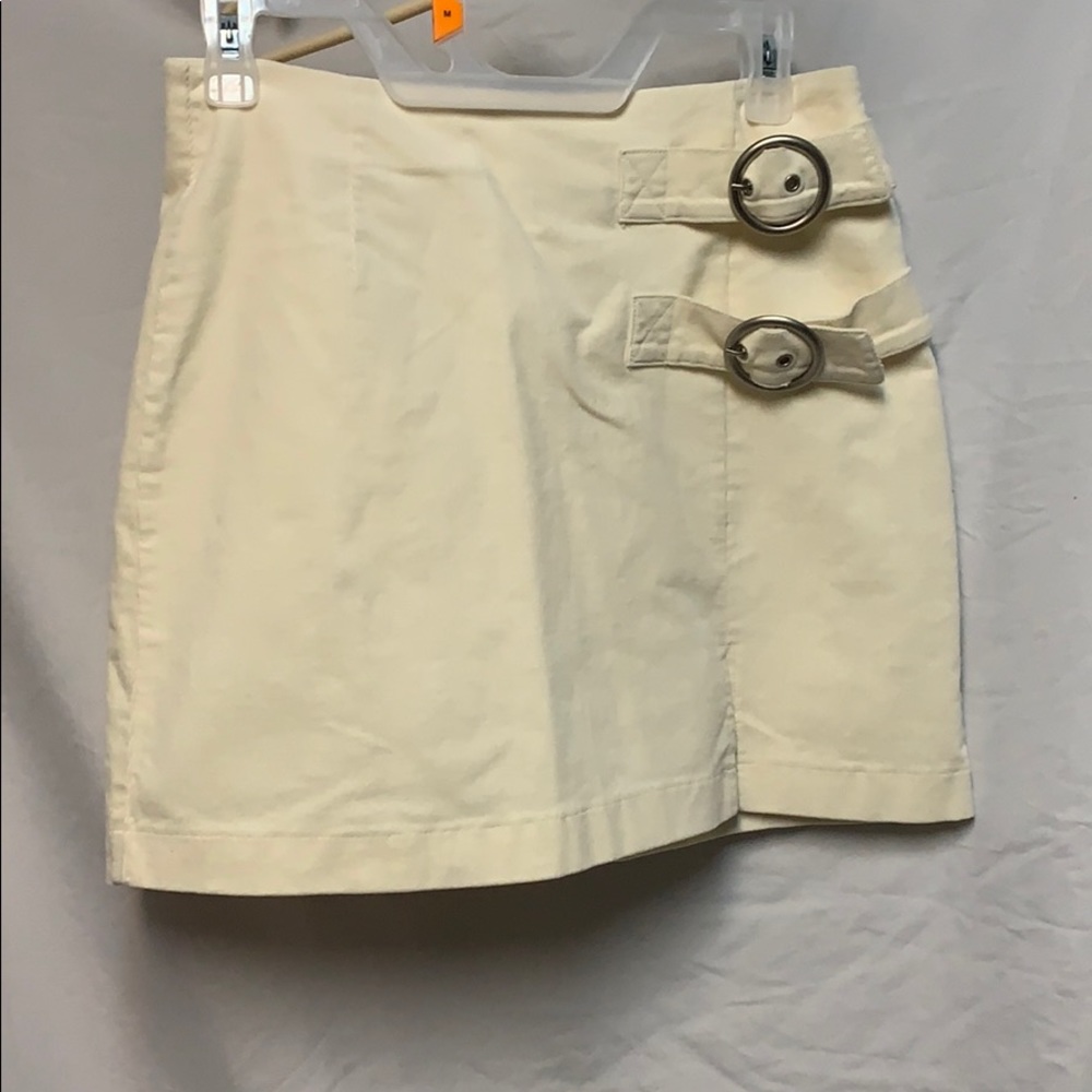 cream skirt worn once